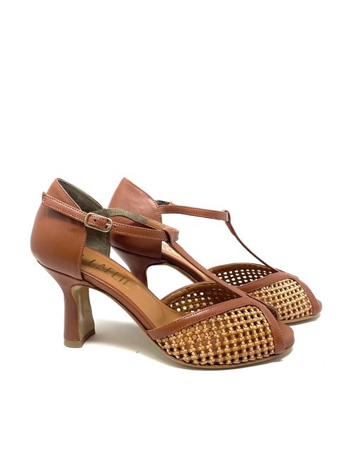 Décolleté donna in raffia IL LACCIO | A050ARTESA/CAMOSCIO1413/sella